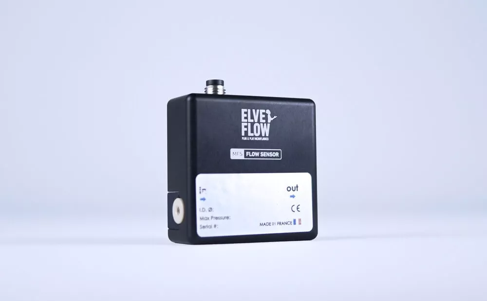01 mfs standard flow rate sensor elveflow microfluidics