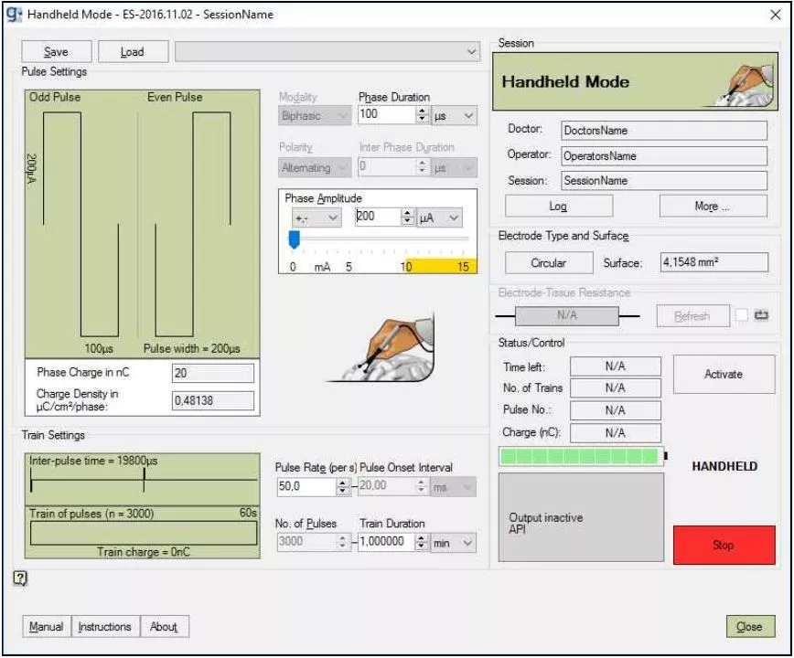 wsi imageoptim g estim pro handheld mode