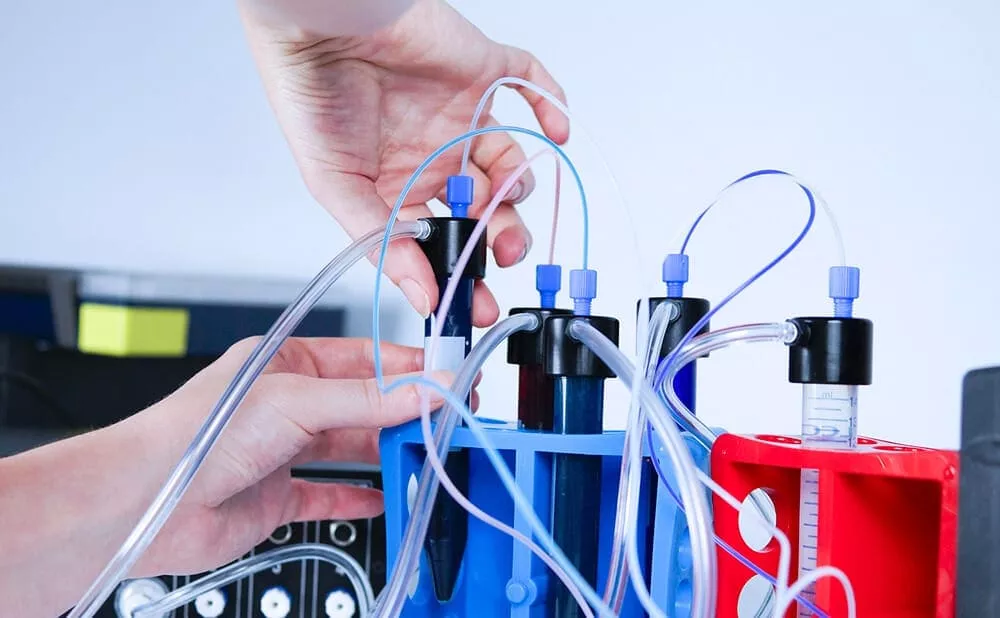 05 sequential injection pack reservoirs installation elveflow microfluidics